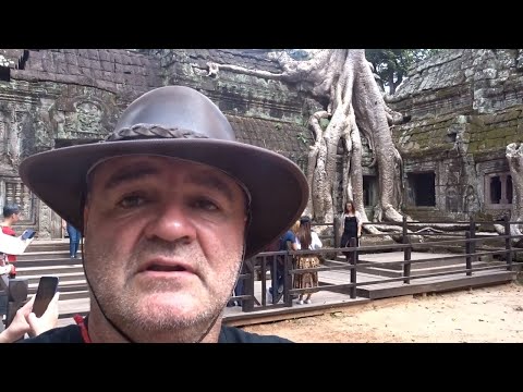 IS ANGKOR WAT THE EIGHTH WONDER OF THE WORLD? .Part 2 The temples of Bayon and Ta Prohm.