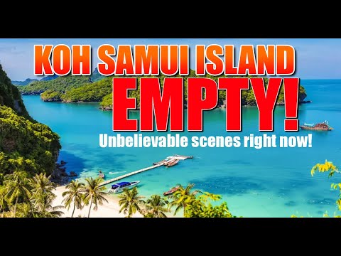 Koh Samui Island Thailand. Take a look at what ISN'T happening. The place is EMPTY! Unreal!