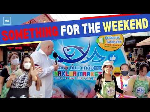 Nakglua Weekend Market WALK AND EAT with Mr Egg in Pattaya, Thailand