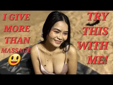 Pattaya Beach Thai Massage & Ocean Waves ASMR