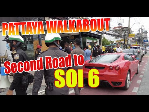 Pattaya City, what is going on here right now around Second Rd, down to Beach Road along to Soi 6