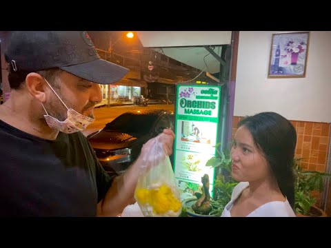 Pattaya Thai Massage Girl Gets A Special Gift! Thailand