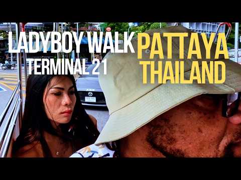PATTAYA THAILAND – Exploring Terminal 21 with My Ladyboy Friend