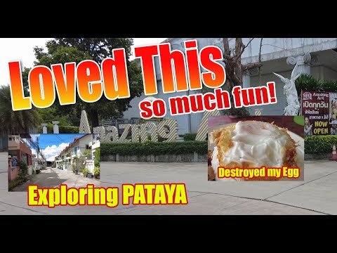 PATTAYA, THAILAND side streets, was fun exploring and finding many new places in the Pattaya area