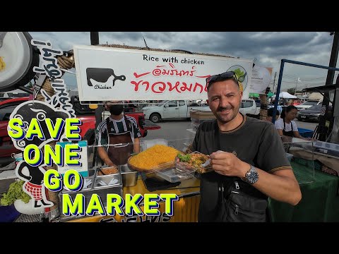 Save One Go night Market,Bangkok,Thailand.