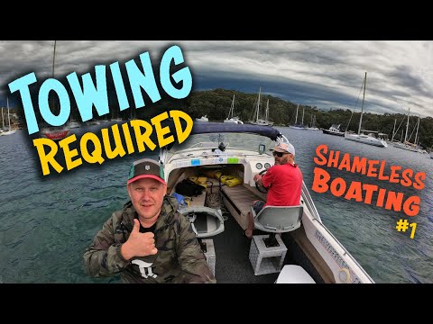 Shameless Boating #1 –  our Boat Launch (Fail) at Cammeray