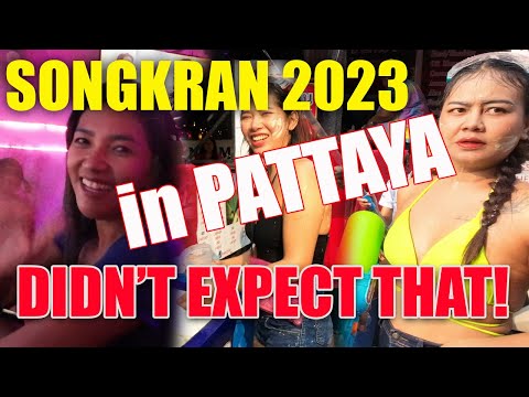 Songkran Pattaya 2023 WOW! Take a look at this long overdue celebration…