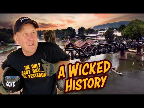 Bridge on the River Kwai – historic Kanchanaburi Thailand