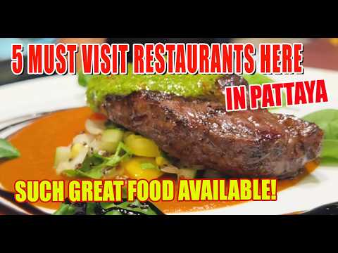 Pattaya Food Tour: 5 AMAZING Restaurants You NEED to Try in my opinion