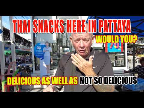 Pattaya Street Food Paradise! 🤤 Snacks & Sweets Under 100 Baht!