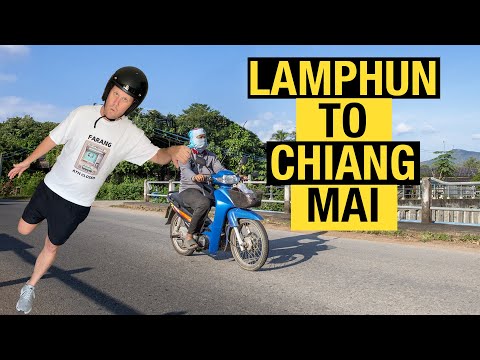 Riding to Chiang Mai