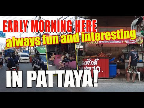 Pattaya early mornings, surprising what you see!
