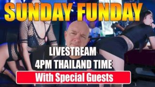 Sunday Funday with beautuful girls in Pattaya, come join the fun and games!