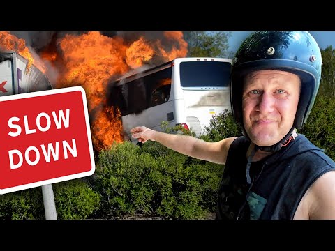 Another Thai BUS CRASH 💥 How can this KEEP happening?