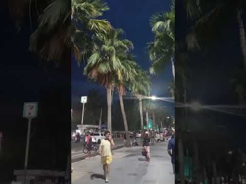 "Night Stroll on Pattaya Beach Road – Part 2 🌆 #shorts #pattaya #pattayathailand