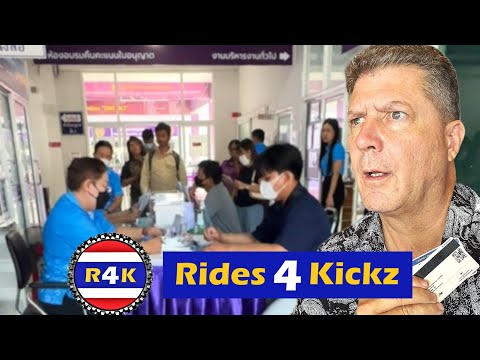 Today I Went in to Renew my Thai Driver's License