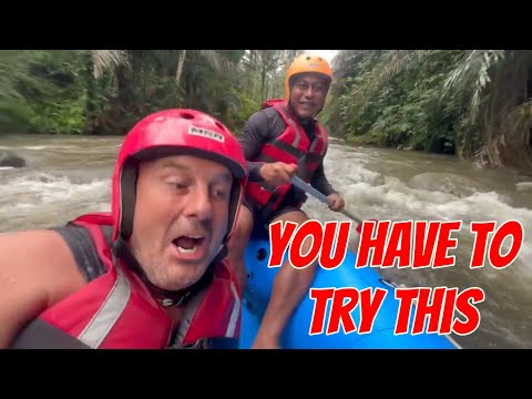 What a breath taking day going down the river, through the jungle in Ubud, Bali